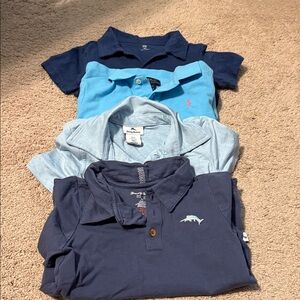 Navy Blue Kids Polo Shirt